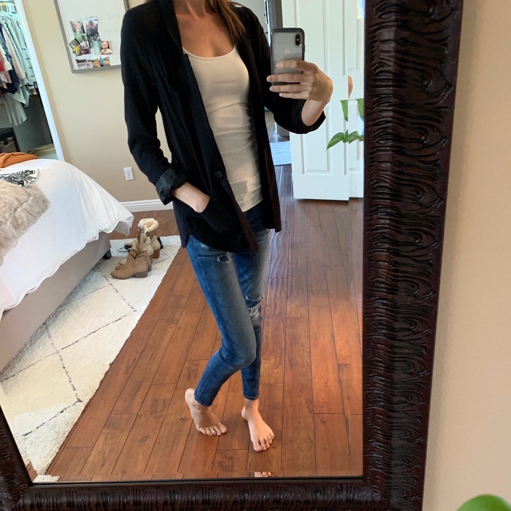 H&M Black Blazer, size 4